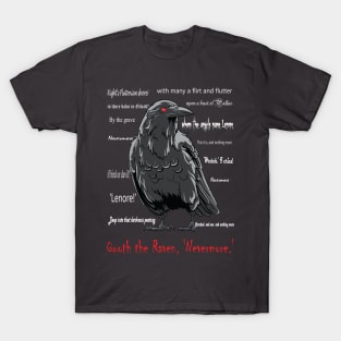 Edgar Allan Poe - The Raven T-Shirt